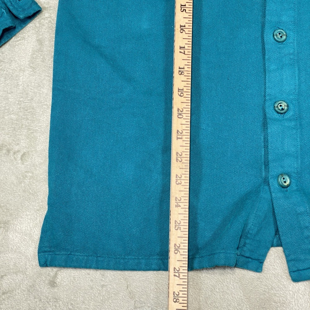 Vintage By Taylor Shirt Mens XS Southwestern Bear Graphic Button Up Long Sleeve - Picture 6 of 9
